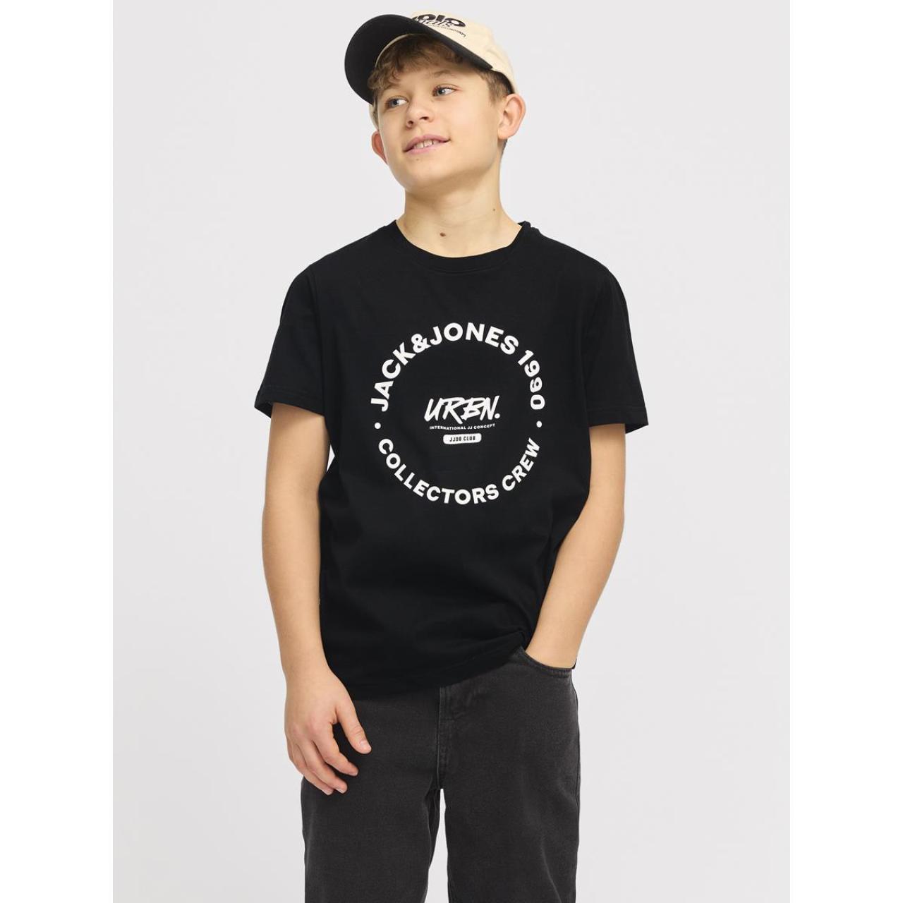 JACK&JONES Μπλούζα μακό αγόρι JACK & JONES-12270001-Black
