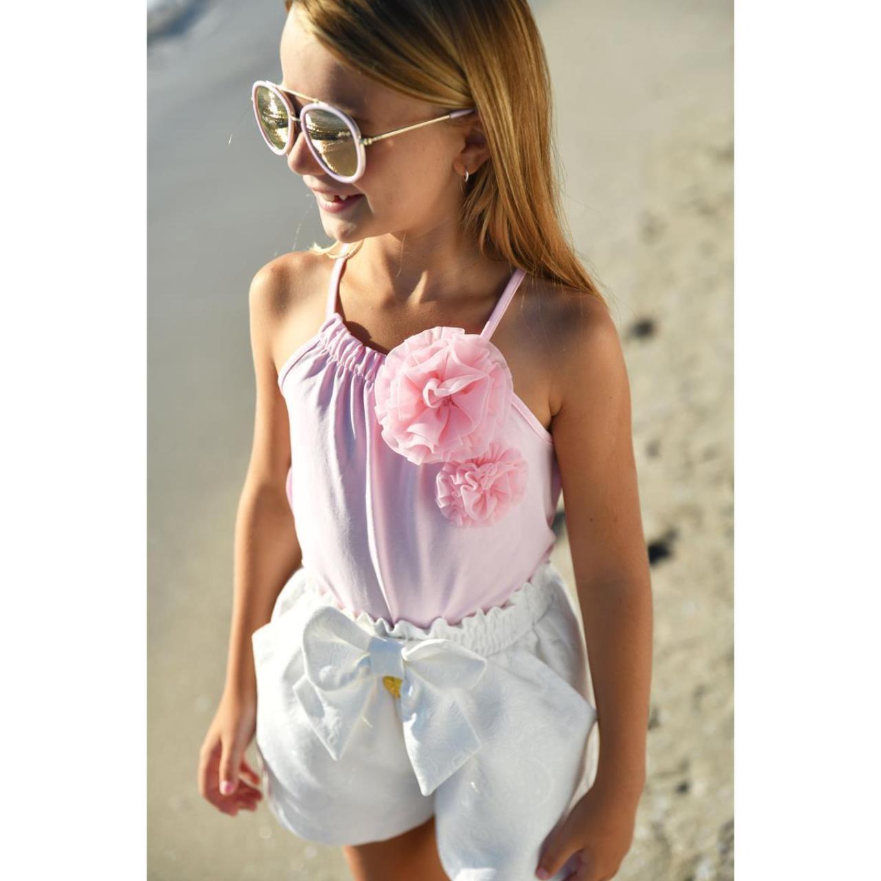 Μπλούζα μακό κορίτσι Angel's Face-Hendrix Vest Top-Fairy Pink φωτογραφία