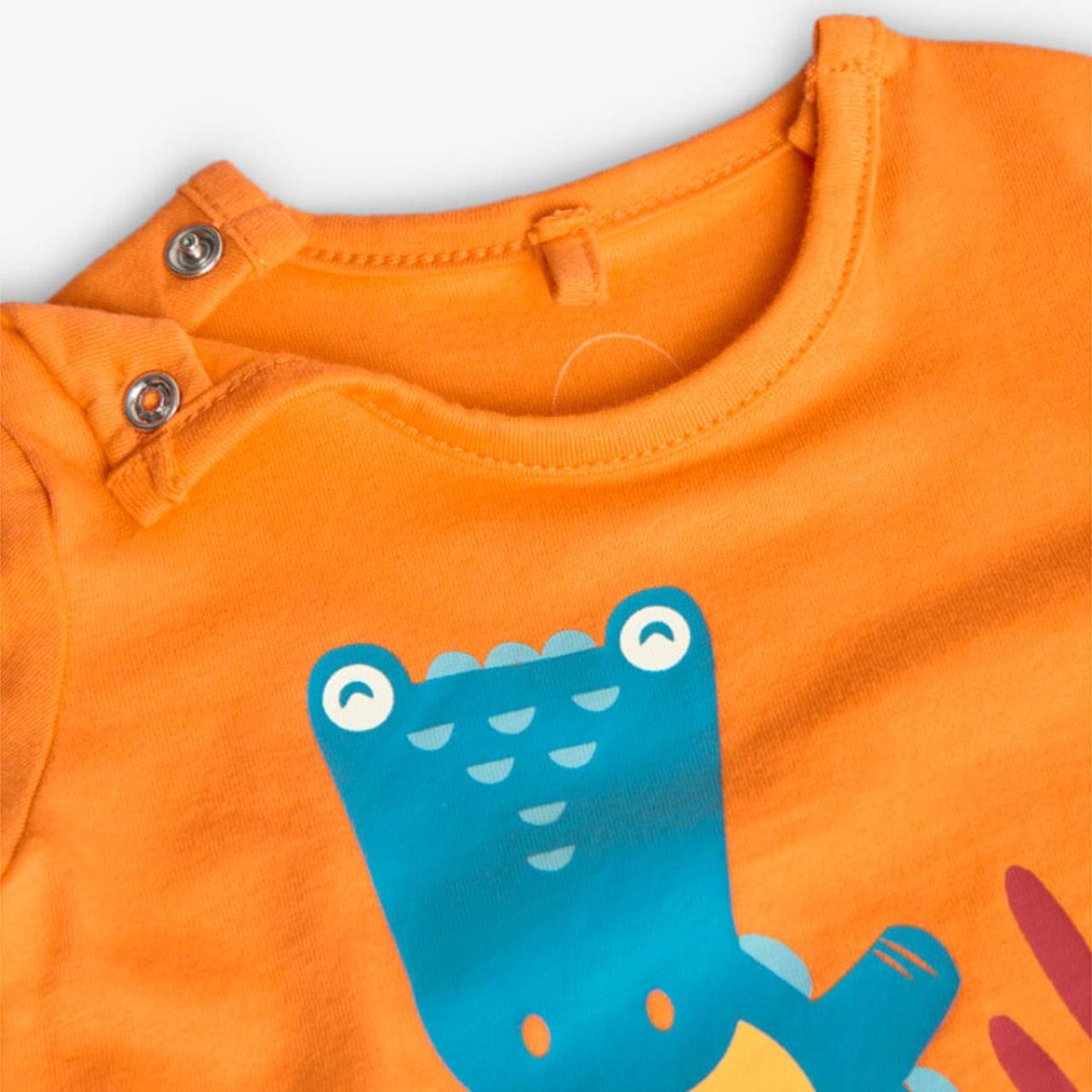 Φορμάκι μπεμπέ αγόρι Boboli-121206-5168-Orange φωτογραφία