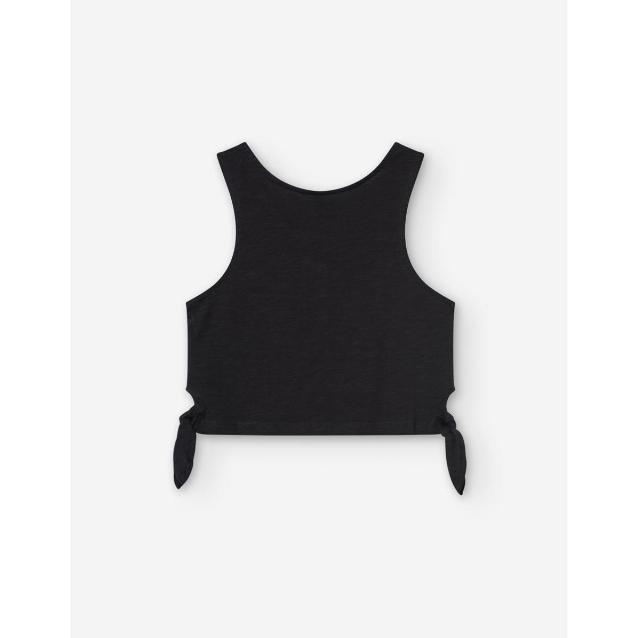 Μπλούζα μακό crop κορίτσι Losan-LJGAP0103_25025-BLACK φωτογραφία