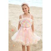 Φούστα tutu κορίτσι Angel's Face-Pixie Tutu Skirt-Rainbow