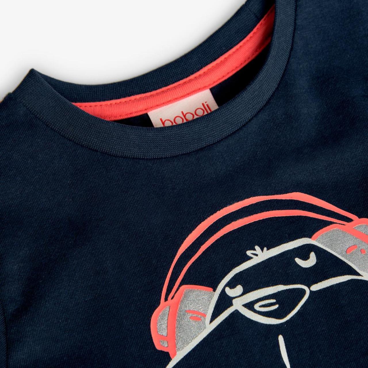 Μπλούζα μακό αγόρι Boboli-391014-2440-Navy