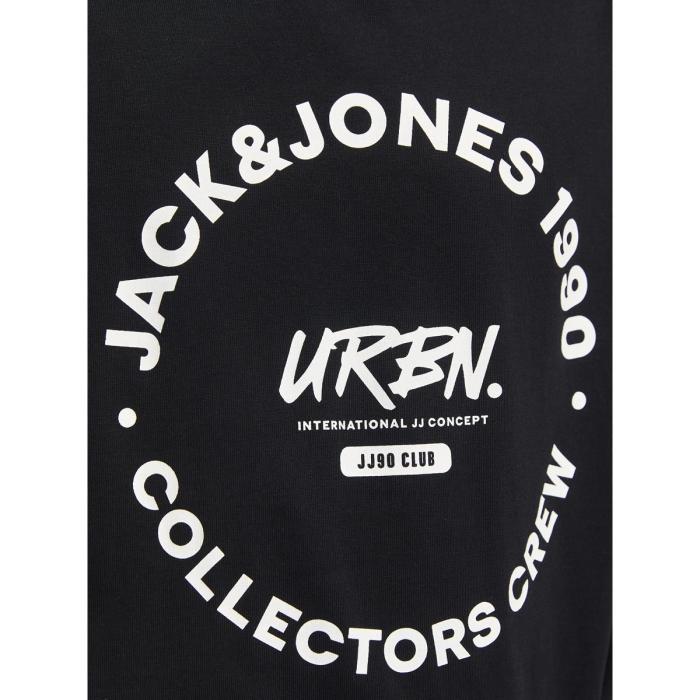 Μπλούζα μακό αγόρι JACK & JONES-12270001-Black