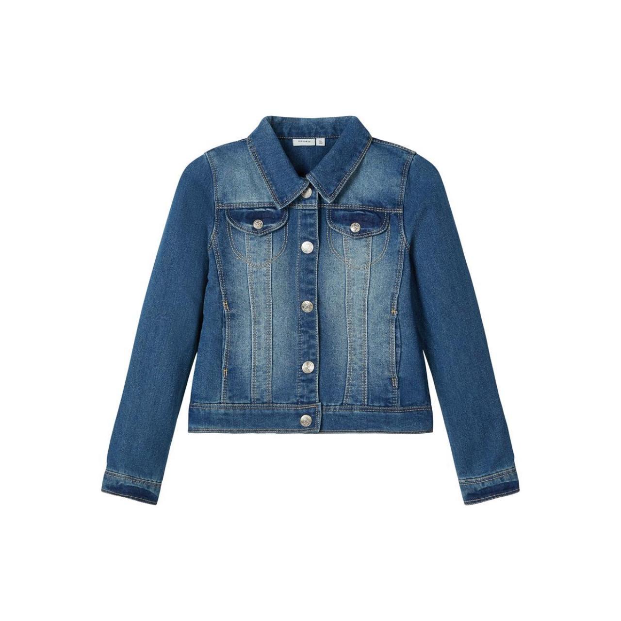 Name it Μπουφάν τζιν κορίτσι name it-13141427-Medium Blue Denim