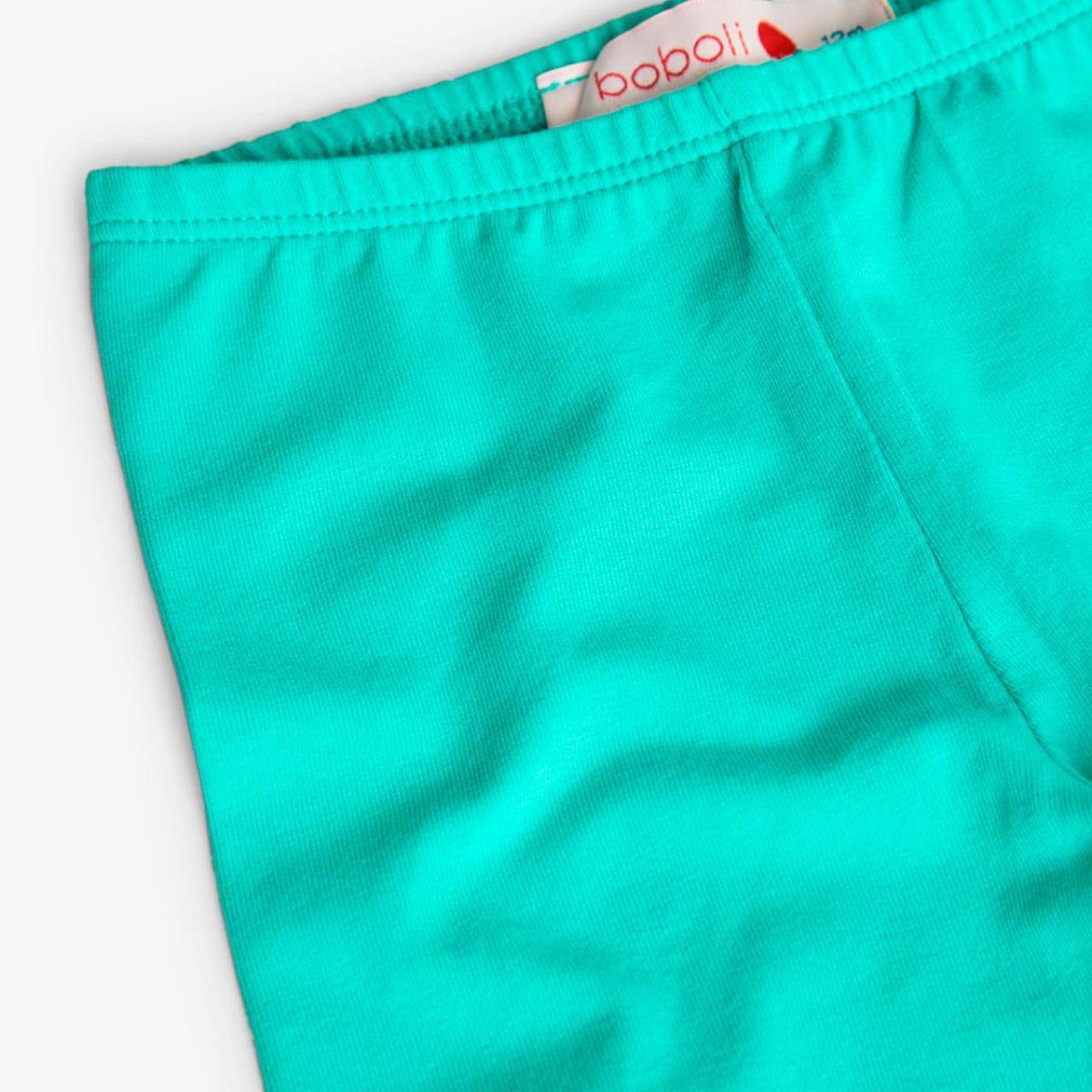 Κολάν μακό κάπρι κορίτσι Boboli-291024-4716-Green φωτογραφία