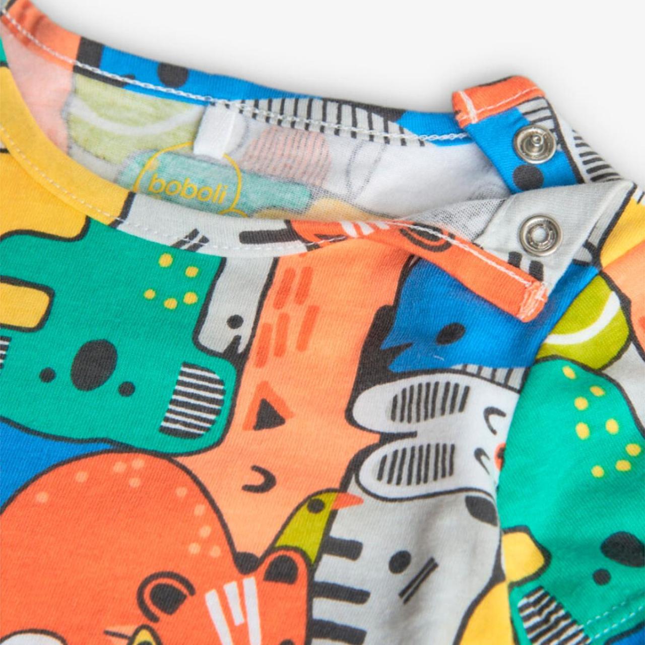 Σετ μακό μπεμπέ αγόρι Boboli-131151-9577-Multicolor φωτογραφία