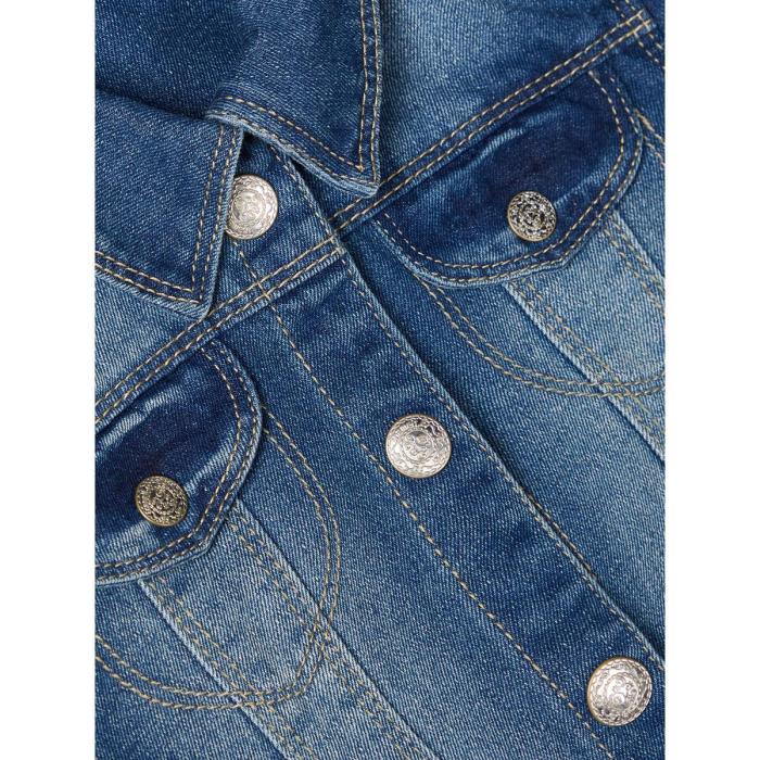 Μπουφάν τζιν κορίτσι name it-13141427-Medium Blue Denim