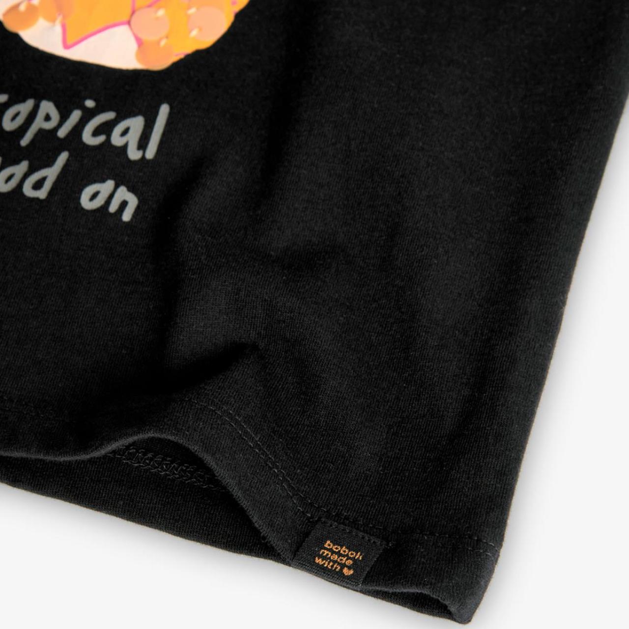 Μπλούζα μακό κορίτσι Boboli-421052-890-Black