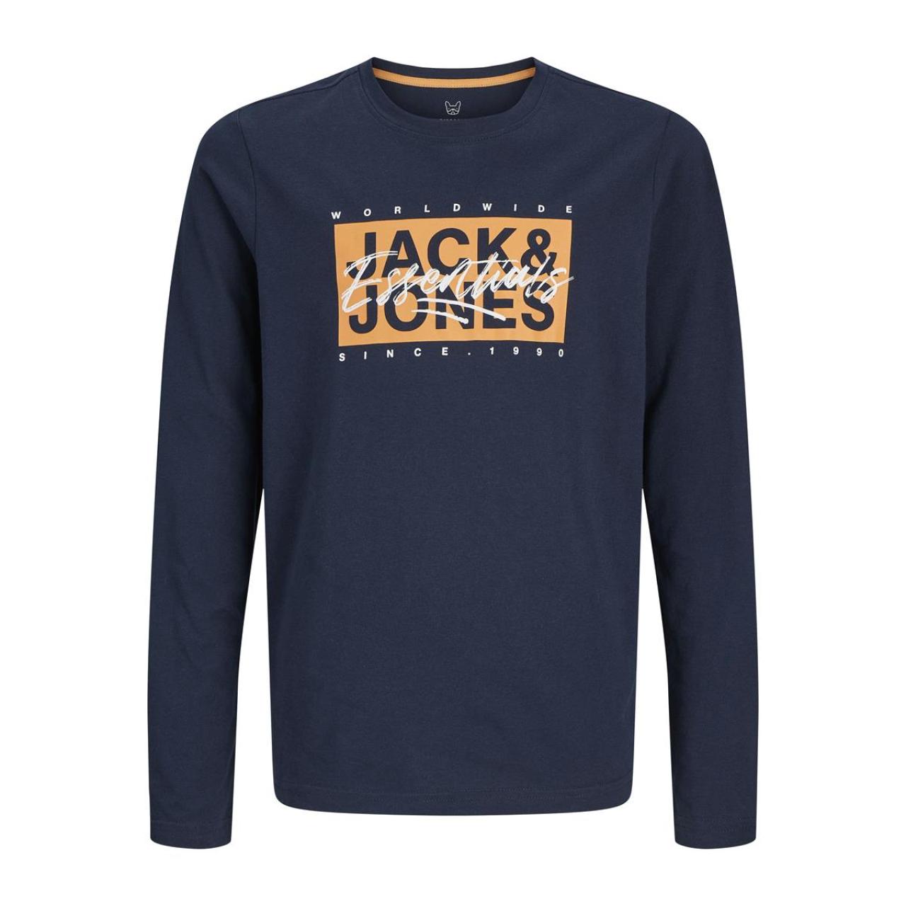 JACK&JONES Μπλούζα μακό αγόρι JACK & JONES-12269884-Sky Captain
