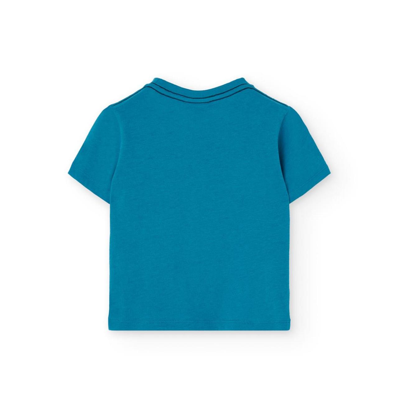 Μπλούζα μακό αγόρι Boboli-301082-2612-Blue φωτογραφία