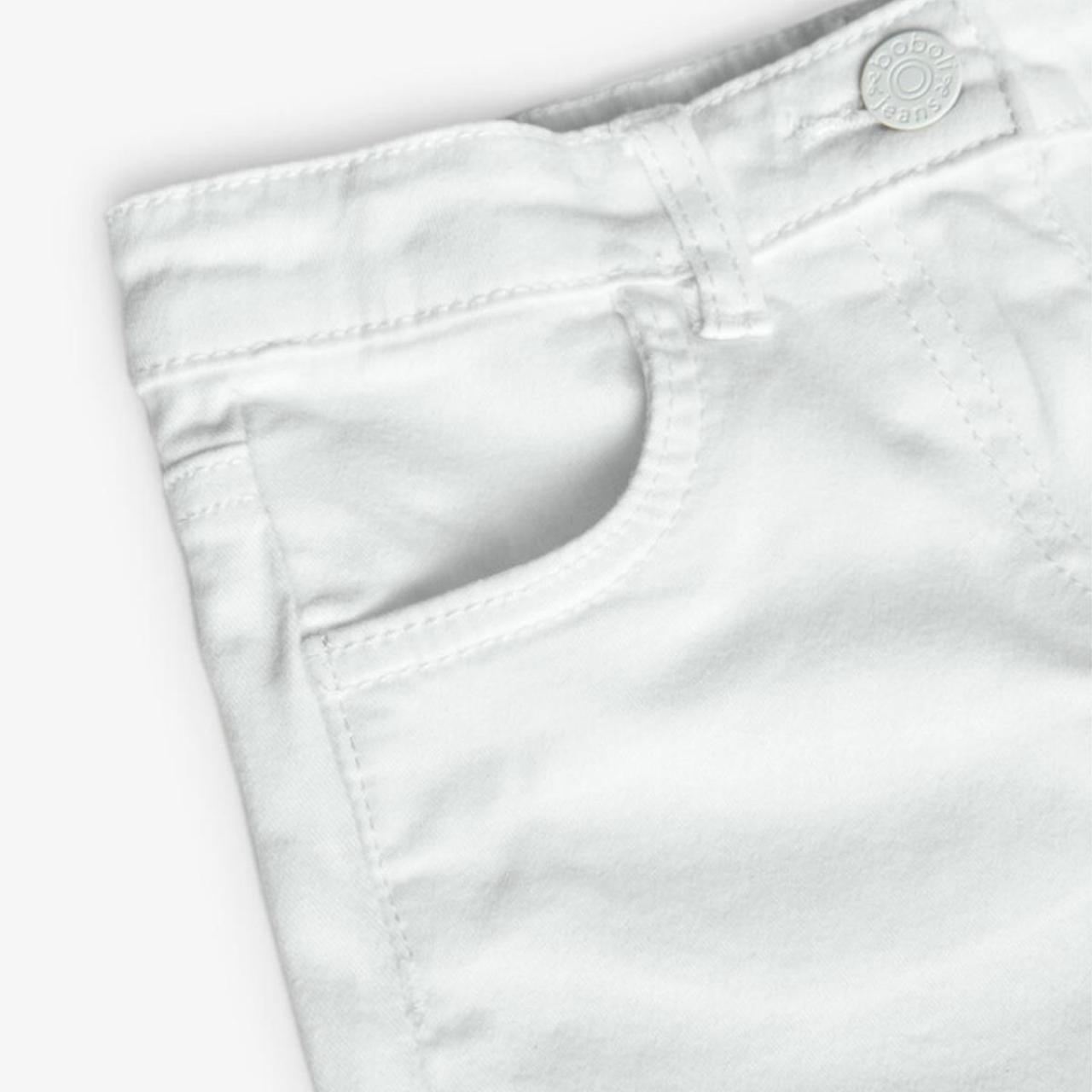 Σορτς υφασμάτινο κορίτσι Boboli-491004-1100-White φωτογραφία