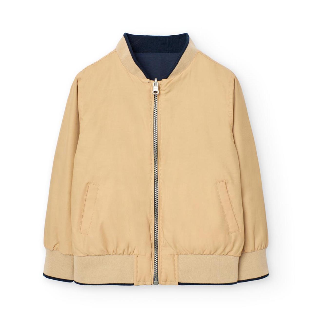 Μπουφάν λεπτό διπλής όψης αγόρι Boboli-731326-2440-Navy φωτογραφία