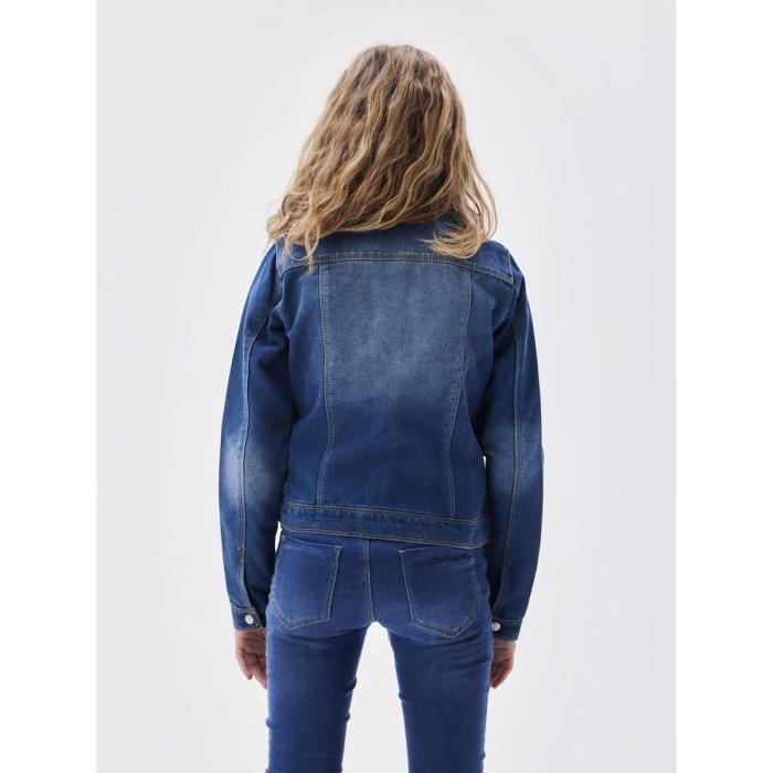 Μπουφάν τζιν κορίτσι name it-13141427-Medium Blue Denim