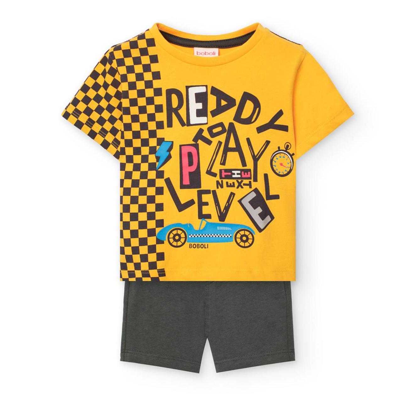 BOBOLI Σετ μακό αγόρι Boboli-341110-1220-Yellow