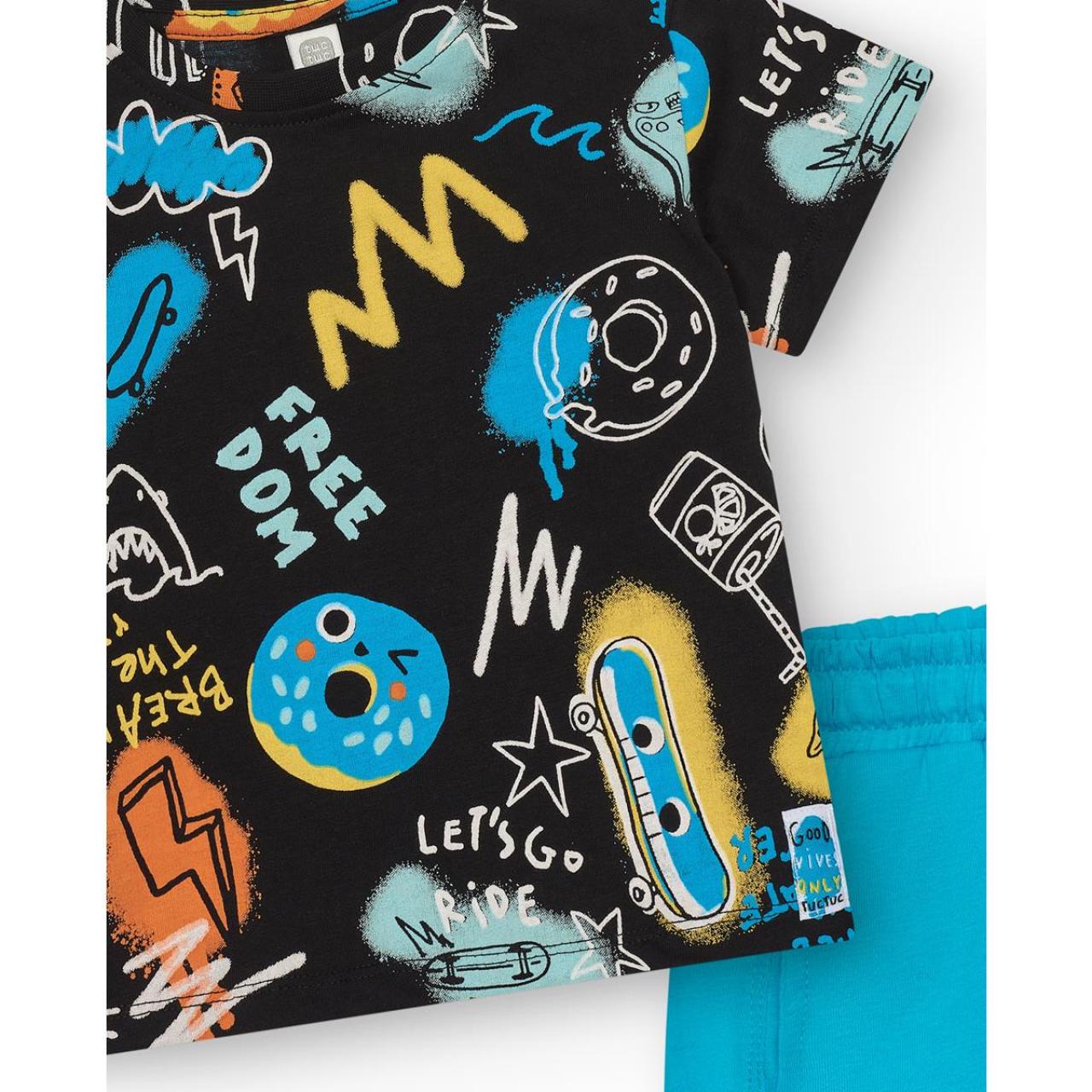 Σετ μακό αγόρι tuc tuc-11389740-BLUE