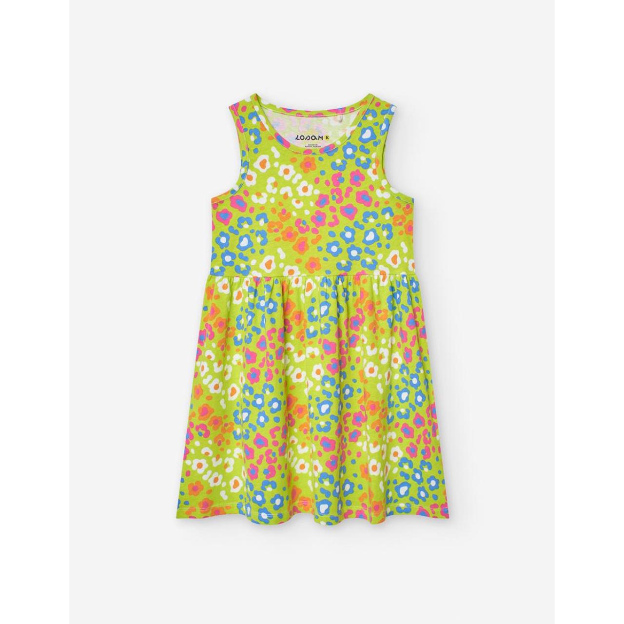 LOSAN Φόρεμα μακό κορίτσι Losan-LKGAP0501_25023-Light Green