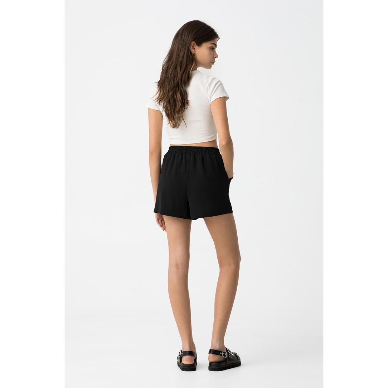 Σορτς υφασμάτινο κορίτσι Tiffosi-10059956-000-Black φωτογραφία