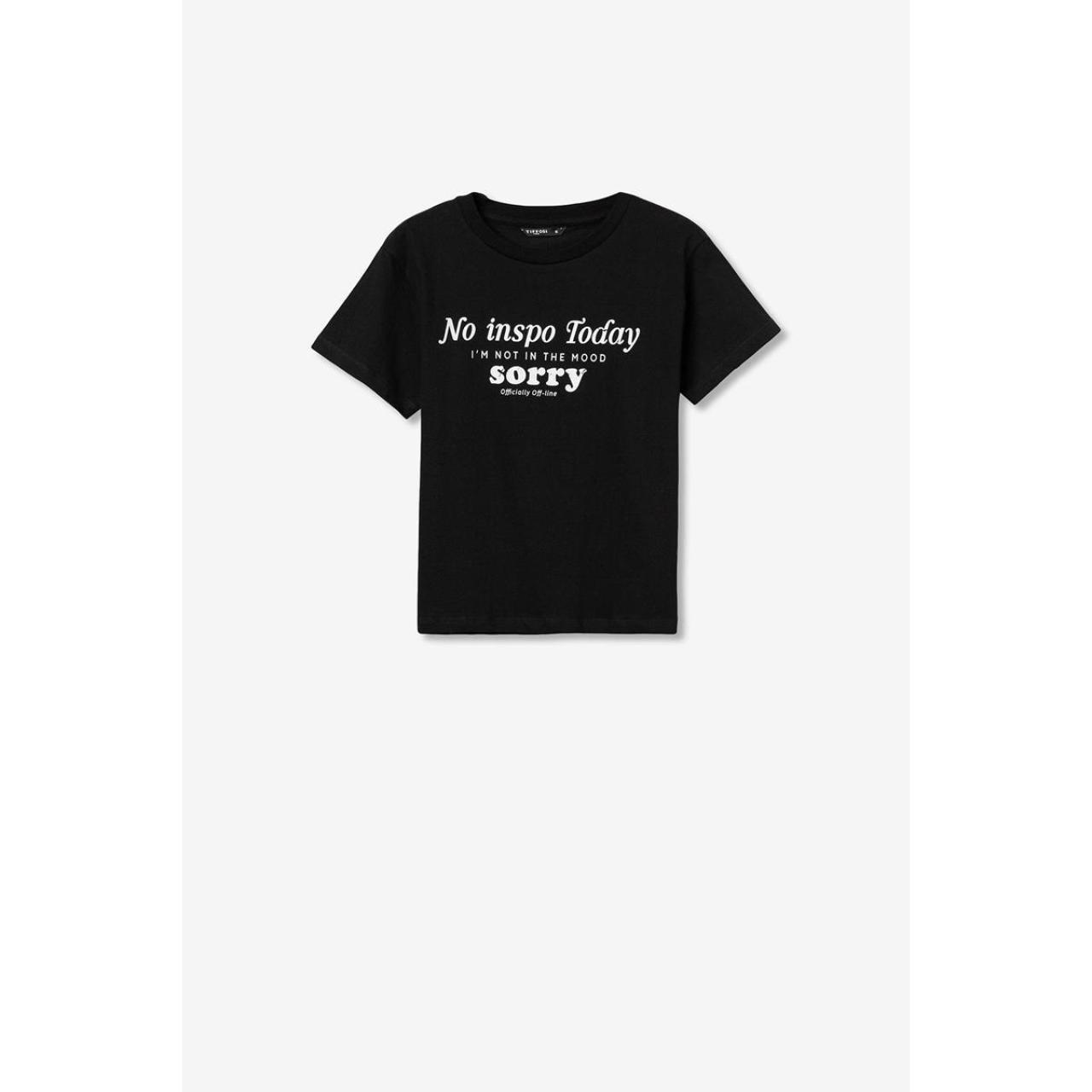 Μπλούζα μακό κορίτσι Tiffosi-10059216-000-Black φωτογραφία