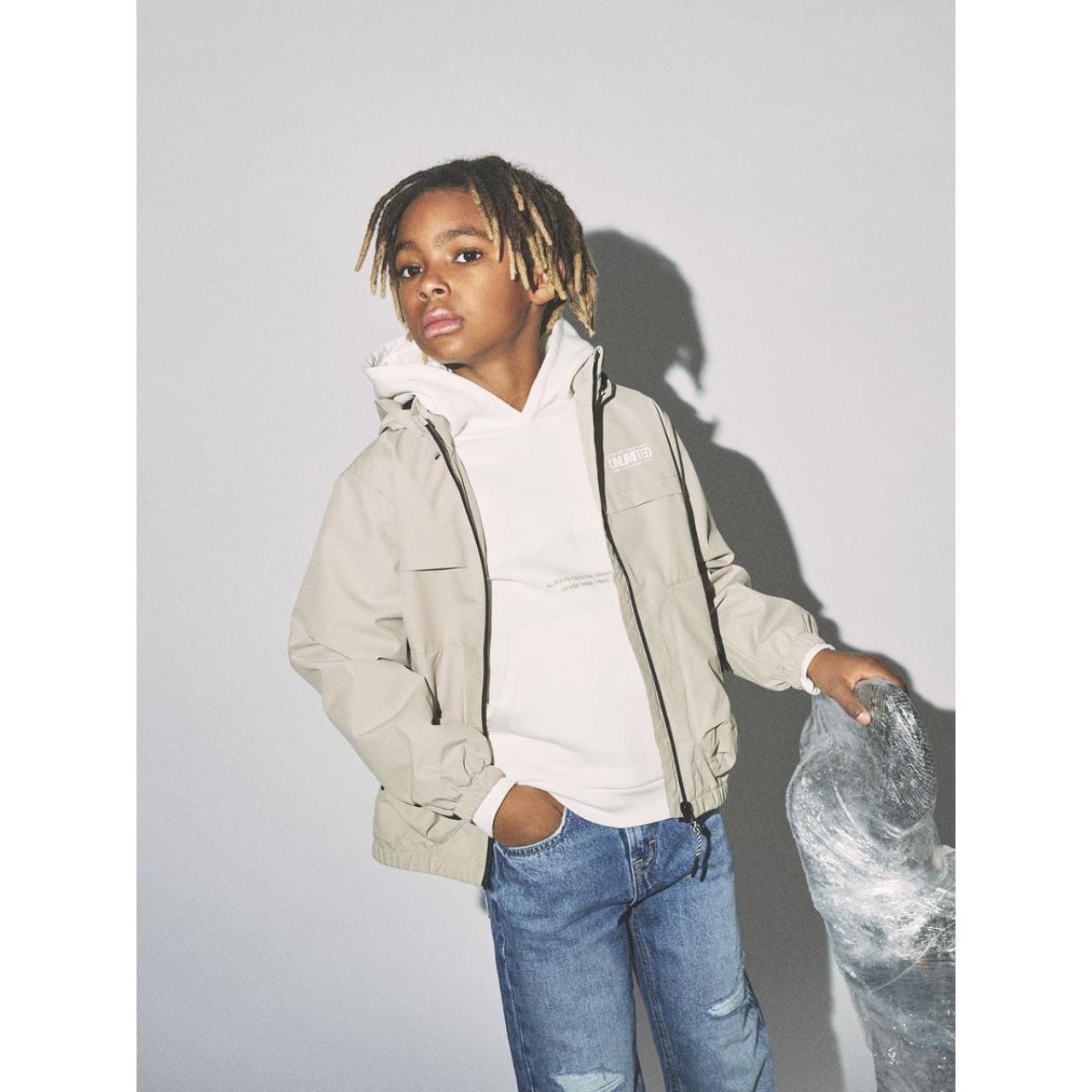 Μπουφάν λεπτό αγόρι name it-13237597-White Pepper