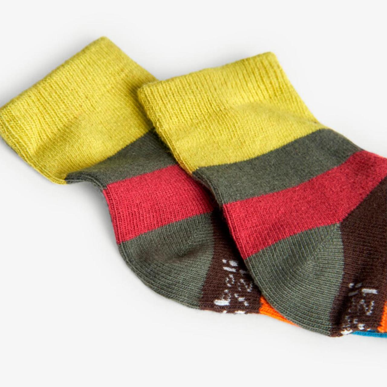 Κάλτσες 3 τεμ. αγόρι Boboli-391036-3889-Multicolor φωτογραφία