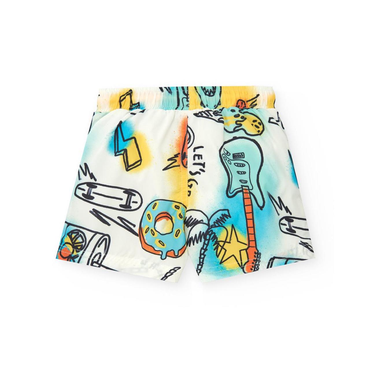 Μαγιό βερμούδα αγόρι tuc tuc-11389727-BLUE