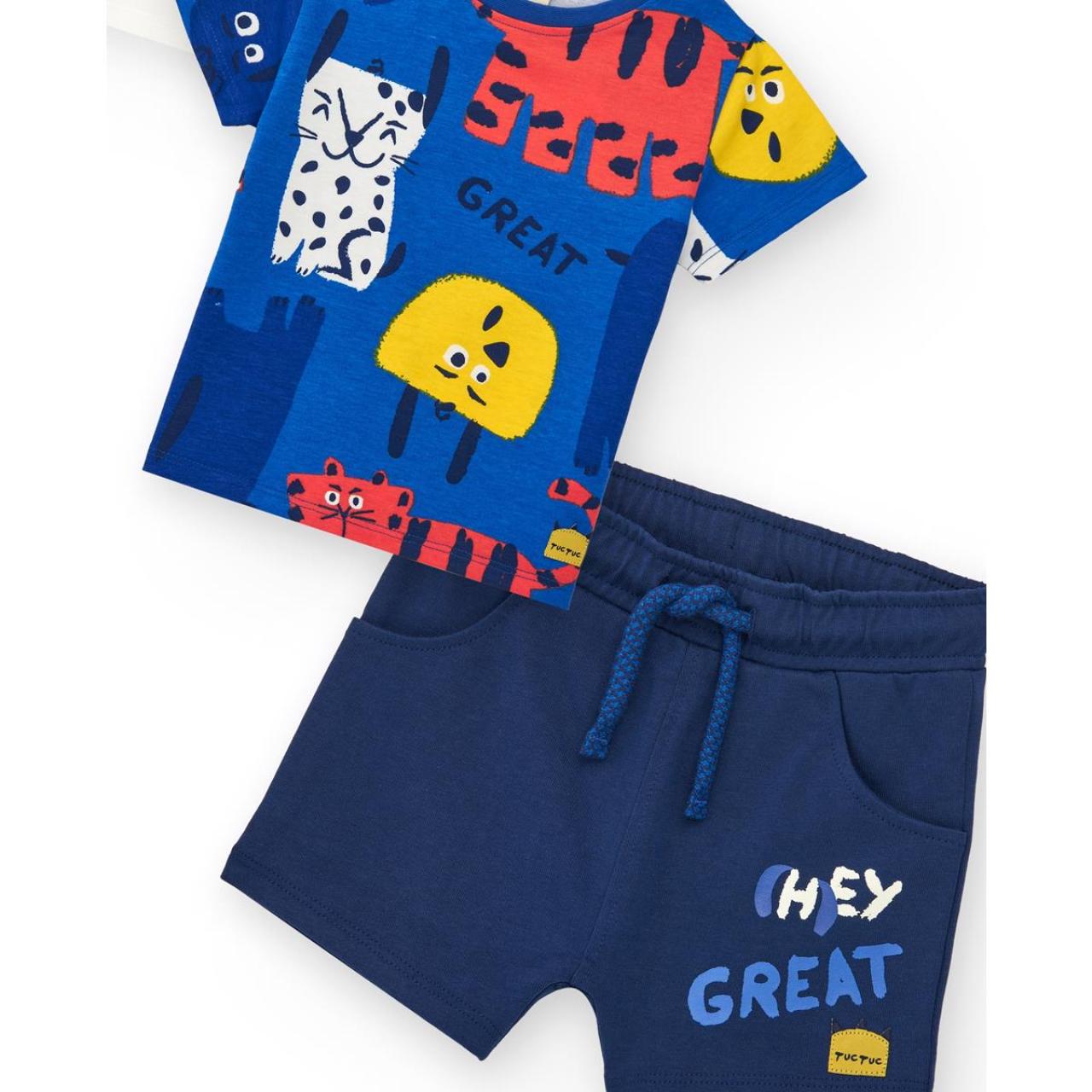 Σετ μακό 3 τεμ. αγόρι tuc tuc-11389531-BLUE φωτογραφία