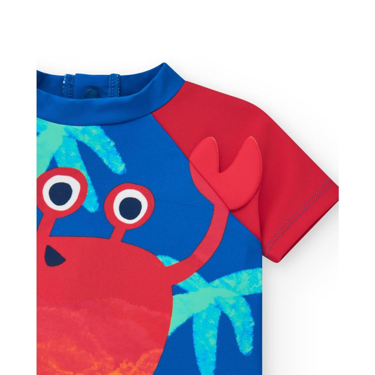 Μπλούζα παραλίας UV αγόρι tuc tuc-11389928-BLUE