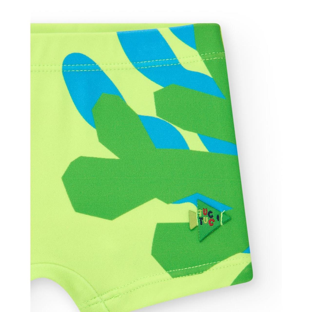 Μαγιό μπόξερ αγόρι tuc tuc-11389826-GREEN