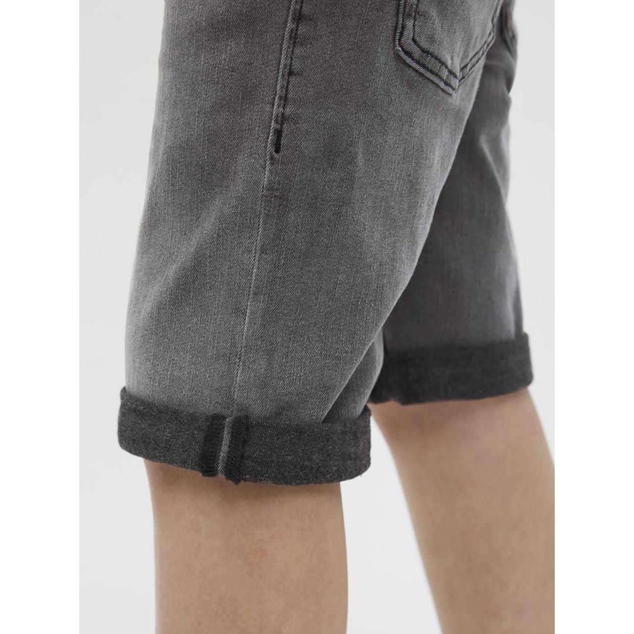 Βερμούδα τζιν αγόρι JACK & JONES-12269728-Grey Denim φωτογραφία