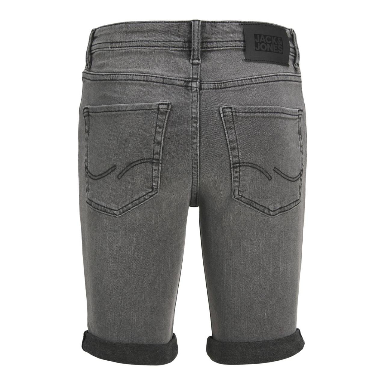 Βερμούδα τζιν αγόρι JACK & JONES-12269728-Grey Denim φωτογραφία