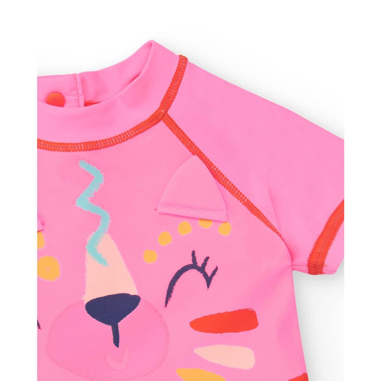 Μπλούζα παραλίας UV κορίτσι tuc tuc-11389363-PINK