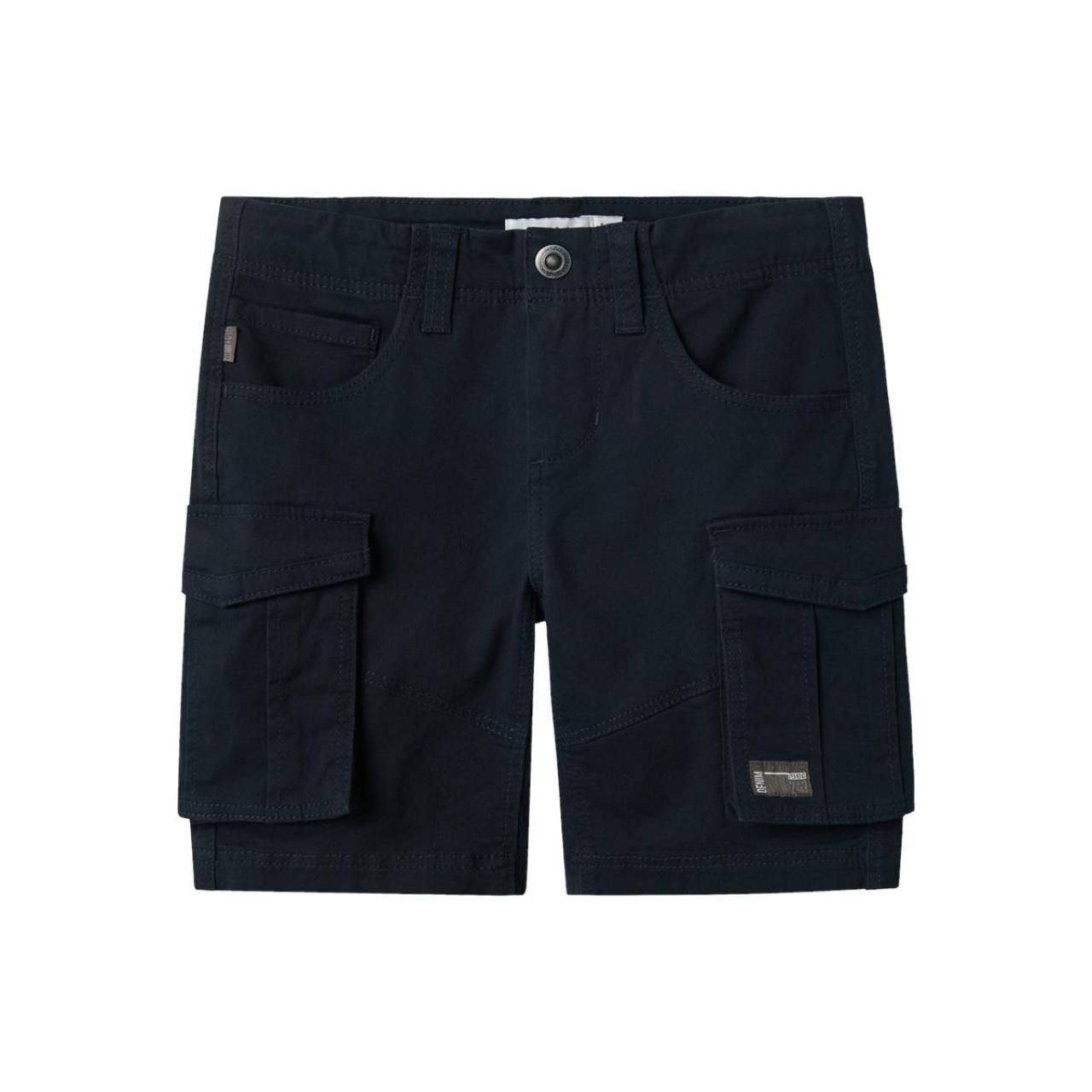 Name it Βερμούδα υφασμάτινη cargo αγόρι name it-13198124-Dark Sapphire