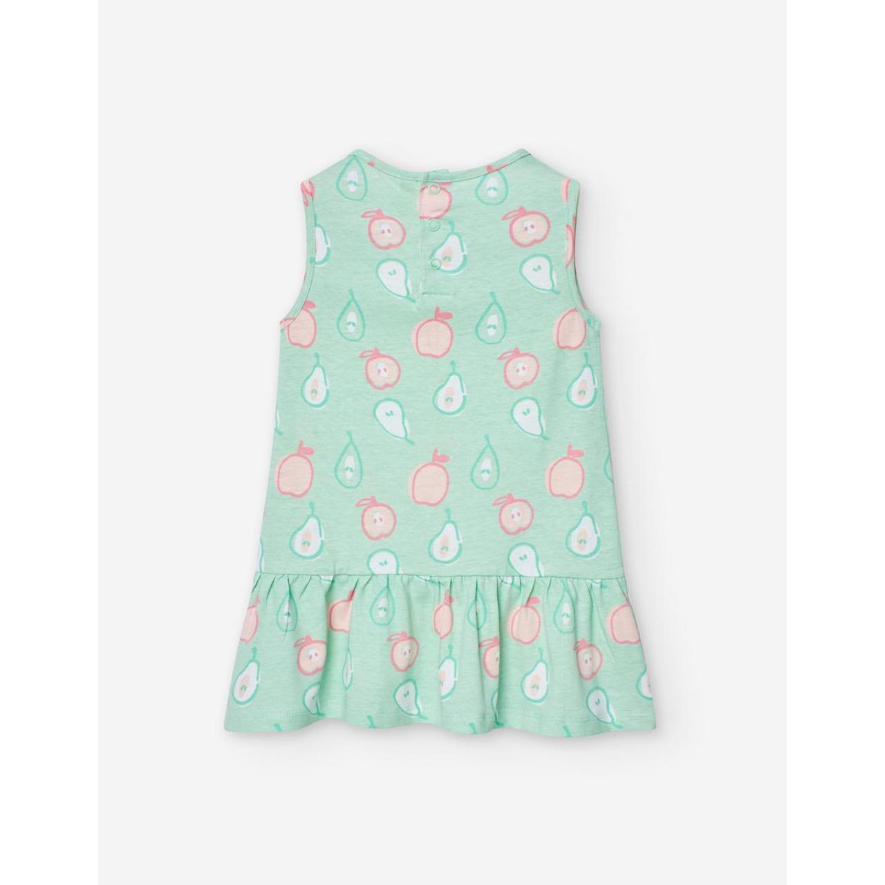 Φόρεμα μακό μπεμπέ κορίτσι Losan-LBGAP0501_25016-Light Green