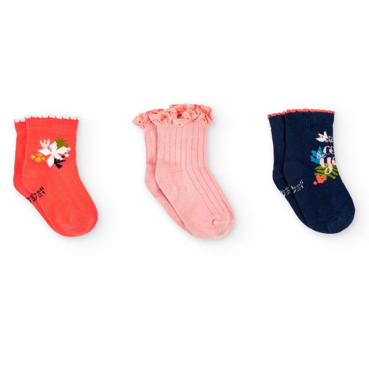 BOBOLI Κάλτσες 3 τεμ. κορίτσι Boboli-291035-3886-Multicolor