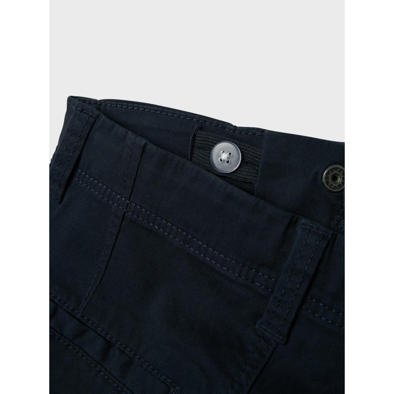 Βερμούδα υφασμάτινη cargo αγόρι name it-13198124-Dark Sapphire φωτογραφία