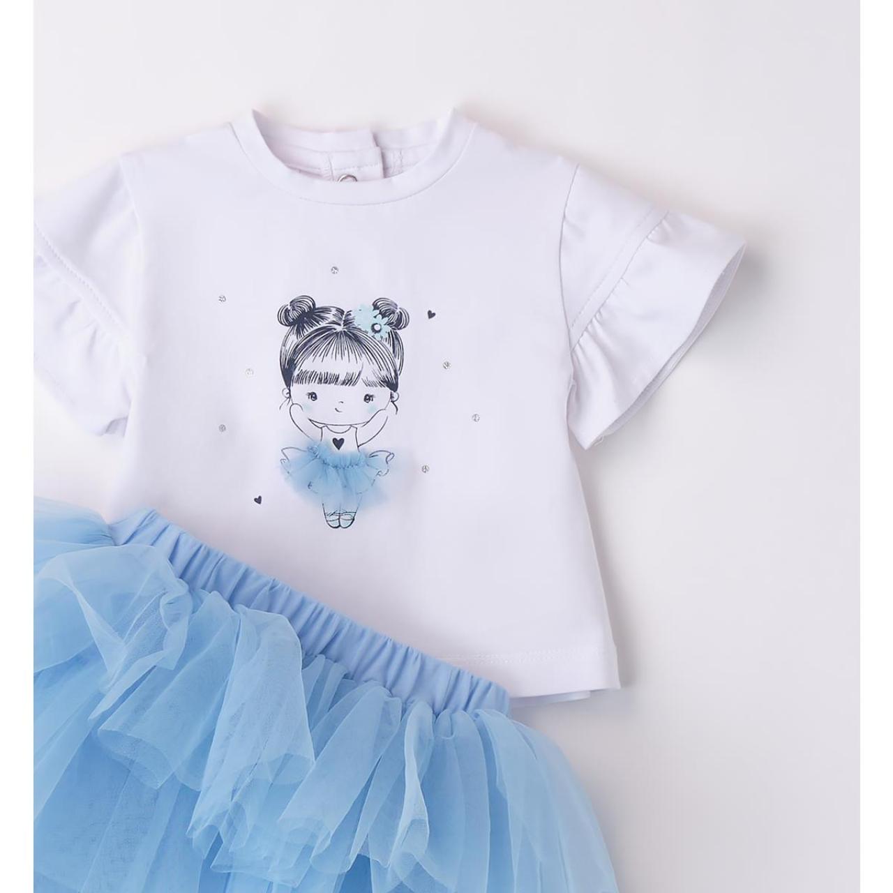 Σετ φούστα κορίτσι I DO-4.B133-3685-White φωτογραφία