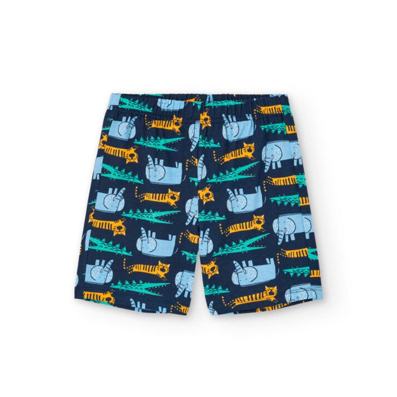 Πιτζάμα μακό αγόρι Boboli-931058-9470-Navy φωτογραφία