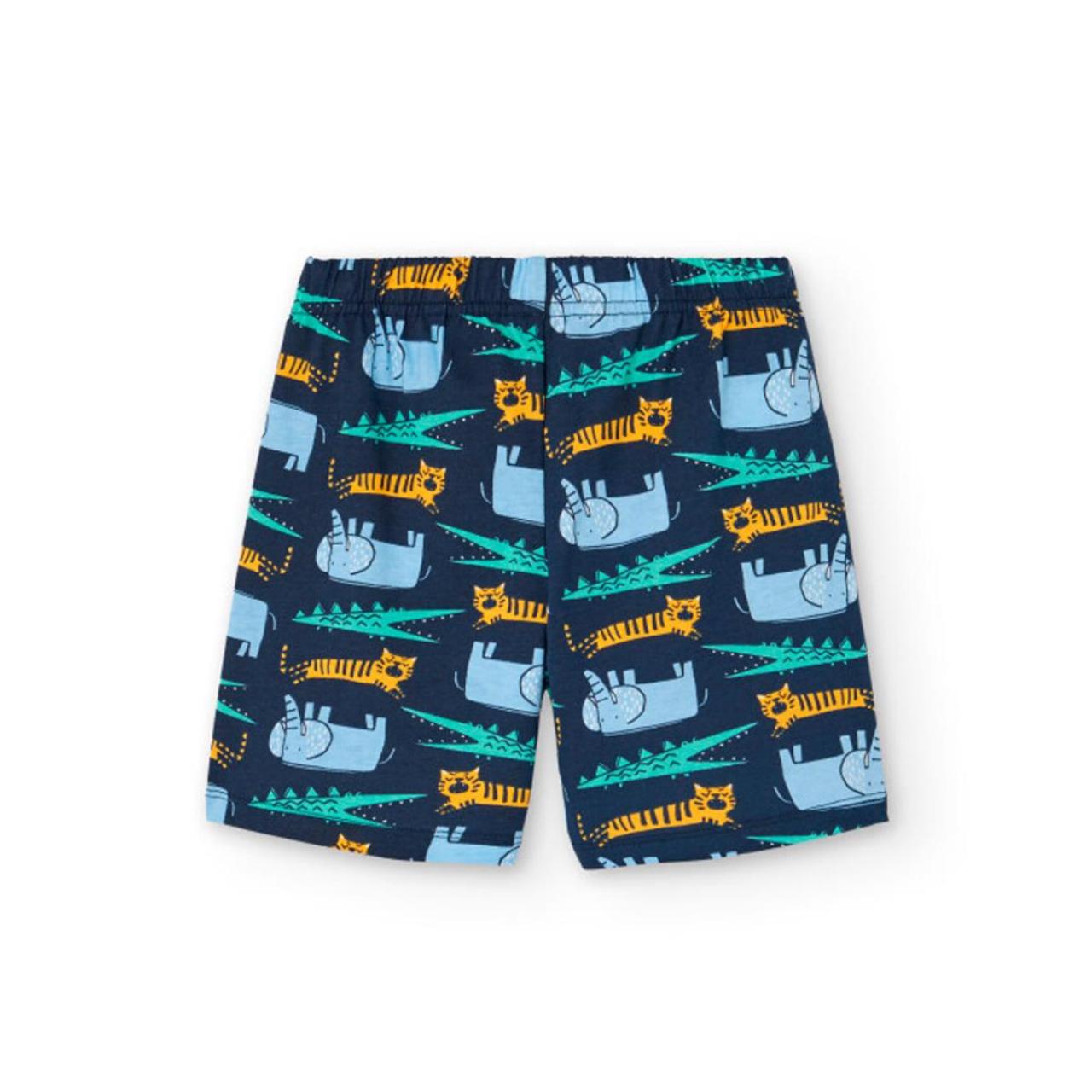 Πιτζάμα μακό αγόρι Boboli-931058-9470-Navy φωτογραφία