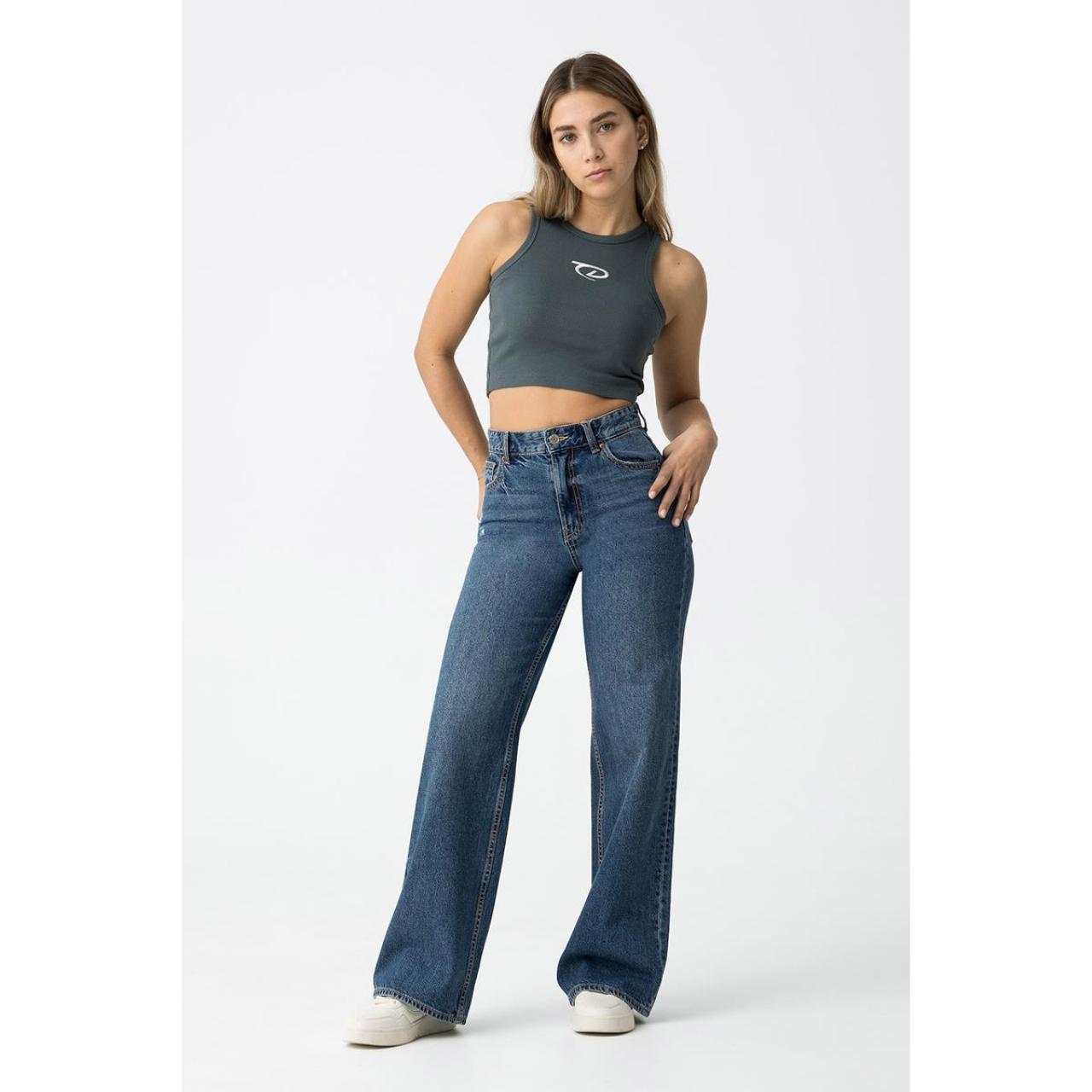 TIFFOSI Παντελόνι τζιν κορίτσι Tiffosi-10059136-M20-Blue Denim