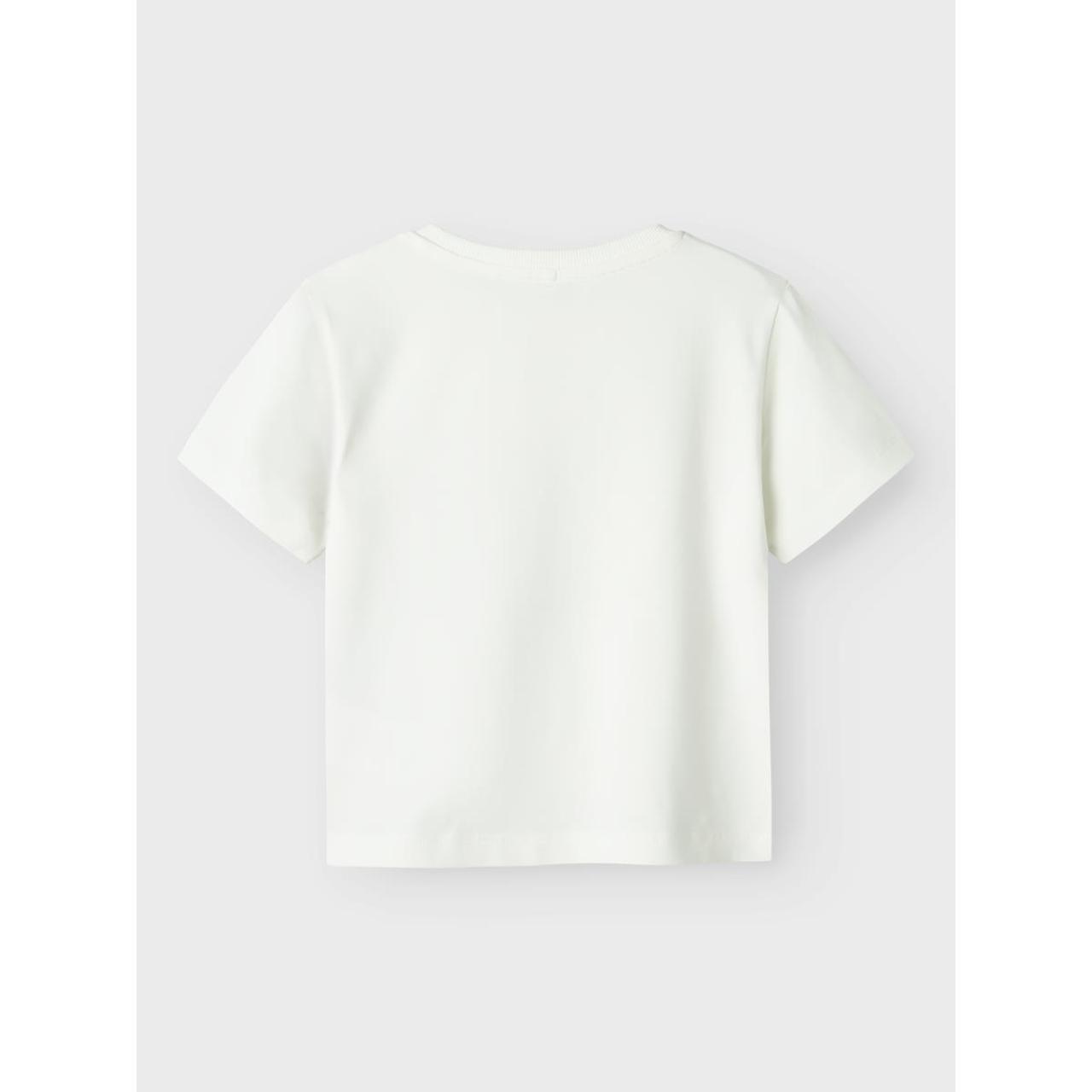 Μπλούζα μακό αγόρι name it-13241216-Cloud Dancer-organic cotton φωτογραφία