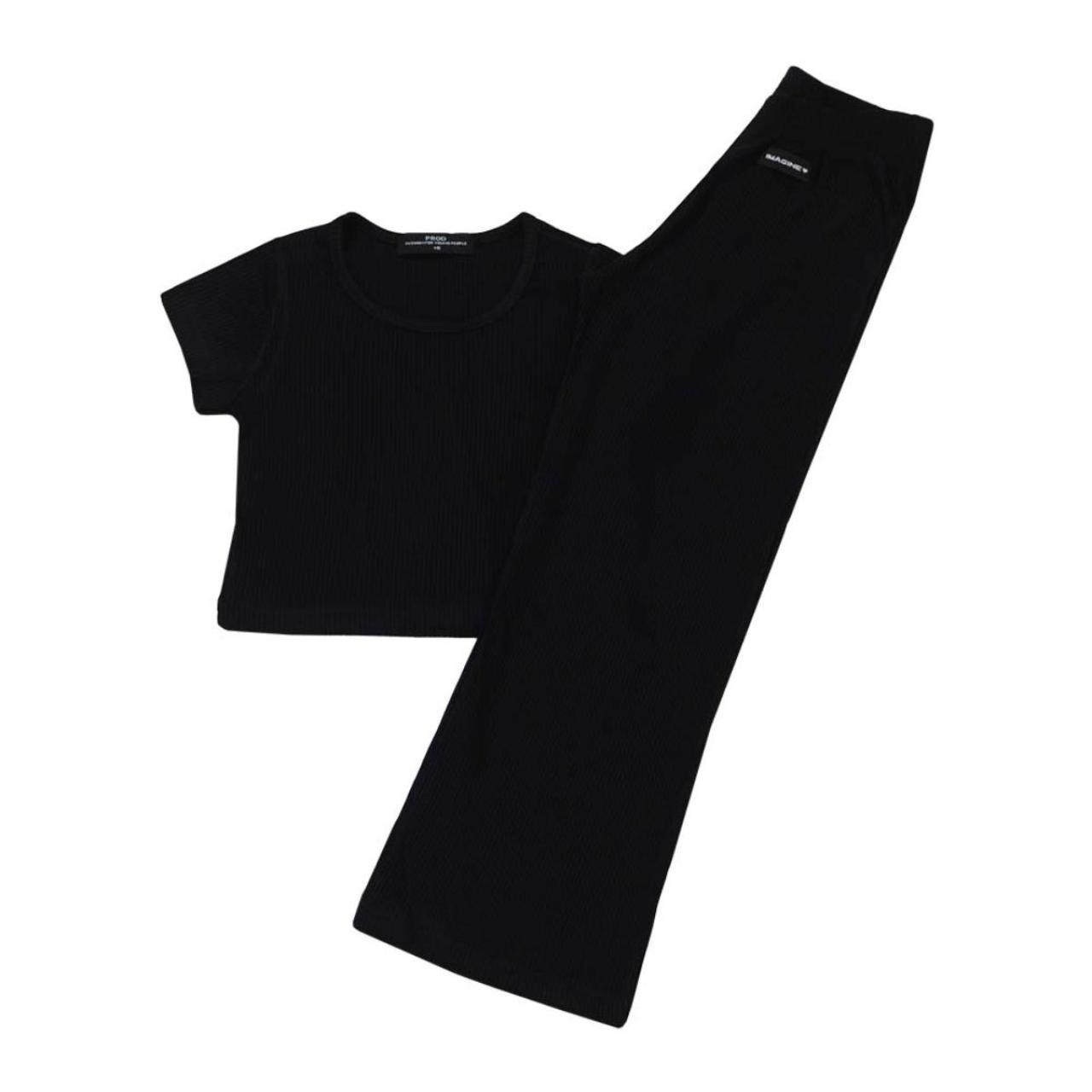 PROD Σετ μακό ριμπ κορίτσι Prod-6630224-Black
