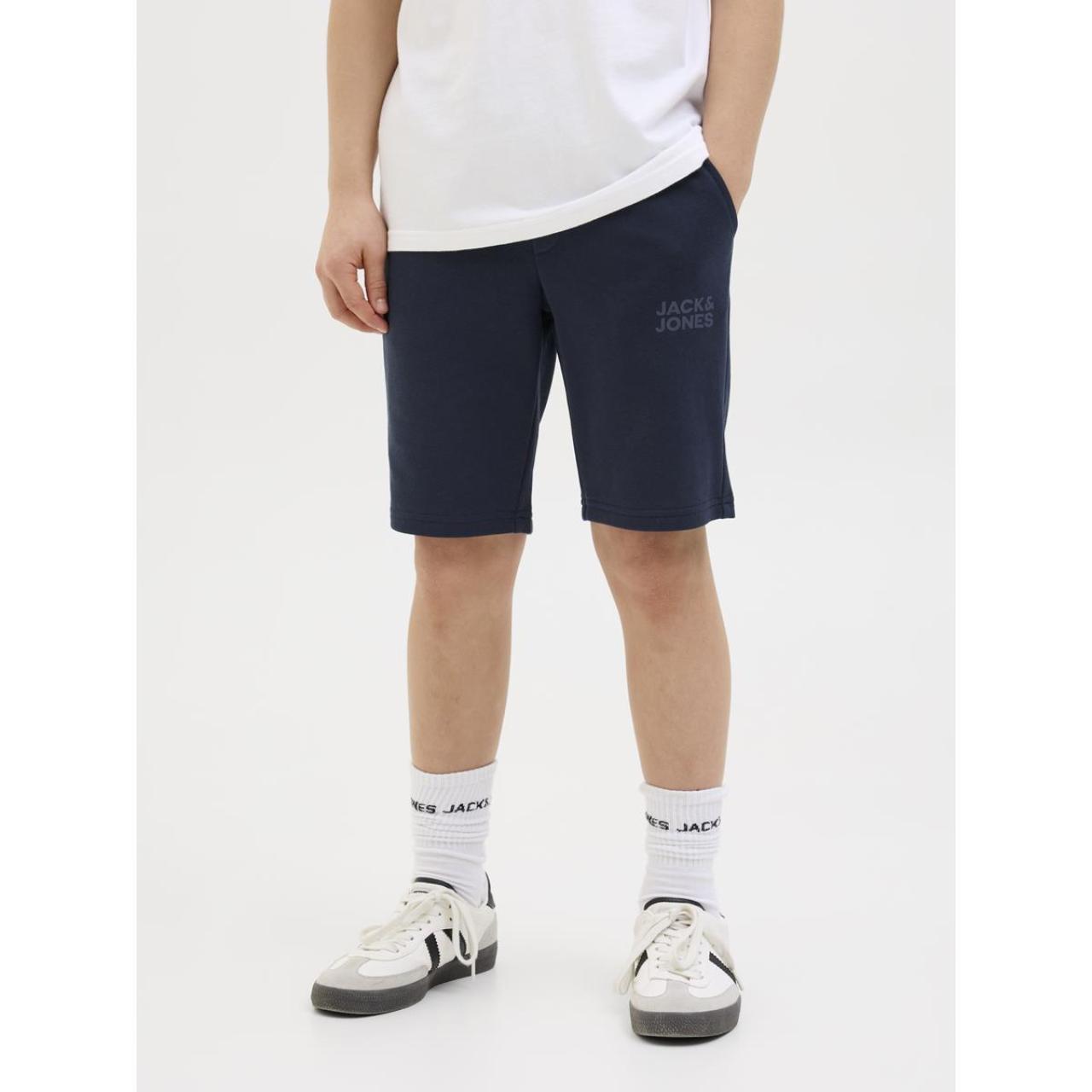 Βερμούδα φούτερ αγόρι JACK & JONES-12204818-Navy Blazer φωτογραφία