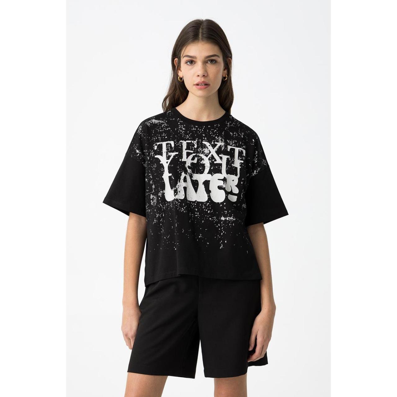 Μπλούζα μακό κορίτσι Tiffosi-10059253-000-Black φωτογραφία