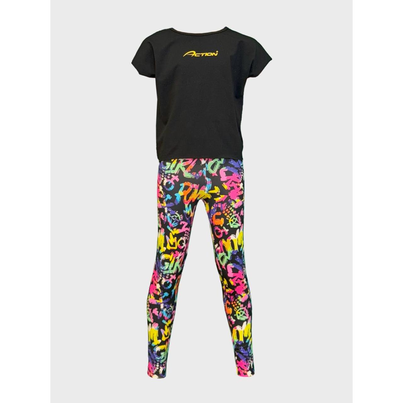 Σετ μακό κορίτσι Action-22530043-Black