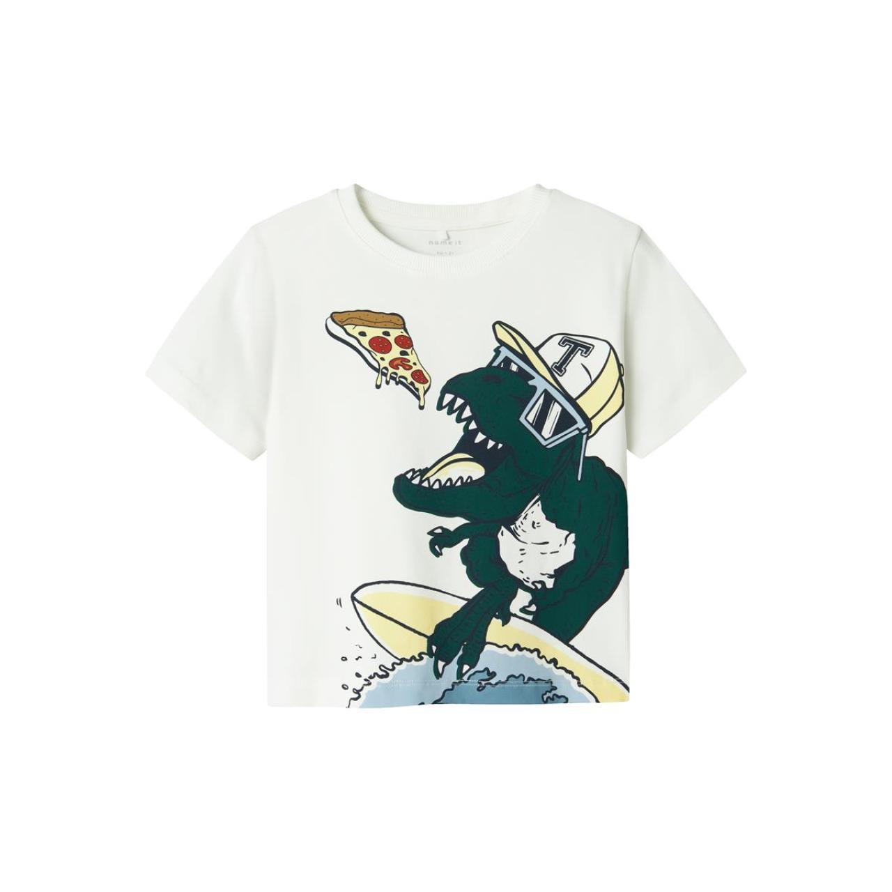Name it Μπλούζα μακό αγόρι name it-13241216-Cloud Dancer-organic cotton