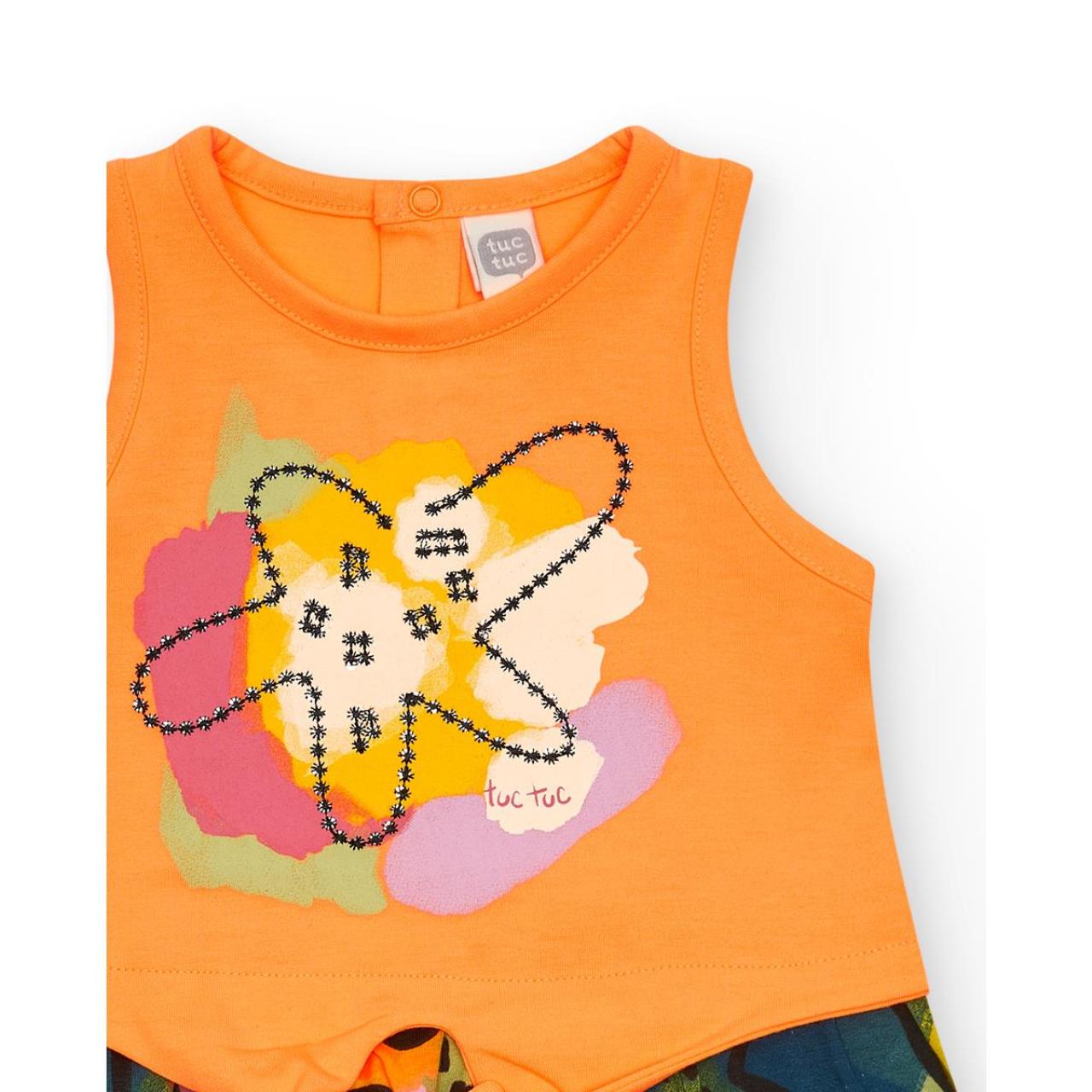 Φόρεμα μακό κορίτσι tuc tuc-11389495-ORANGE