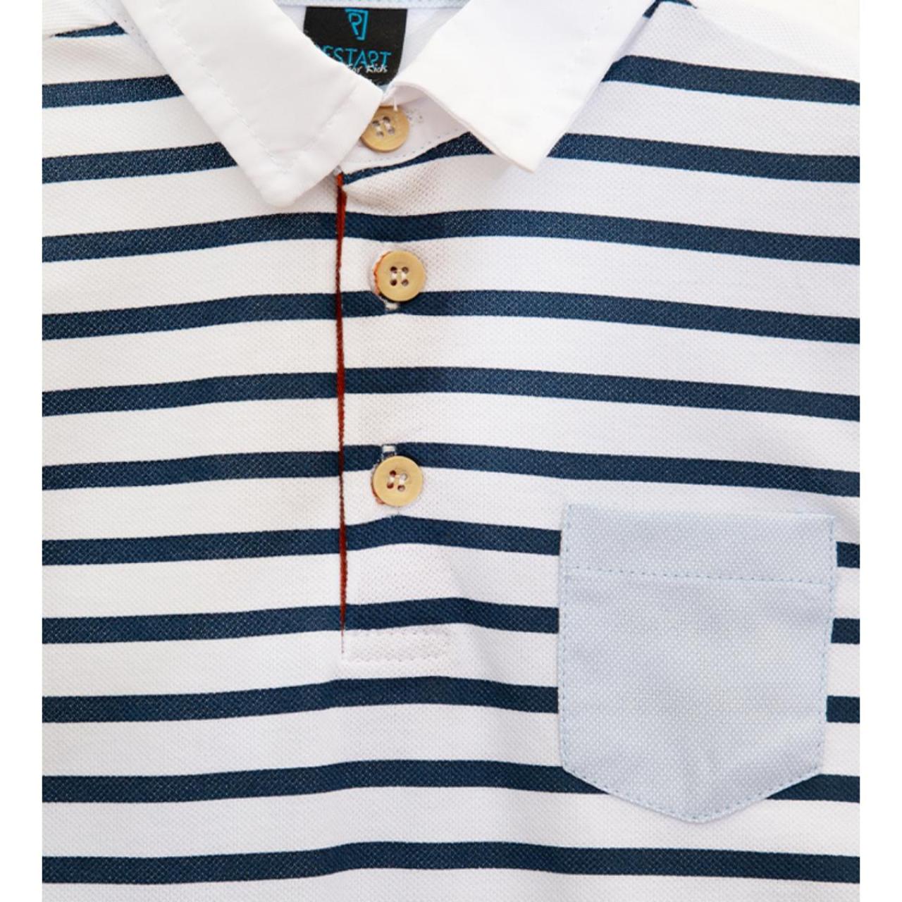 Σετ μπεμπέ αγόρι Restart-25/10261-White φωτογραφία