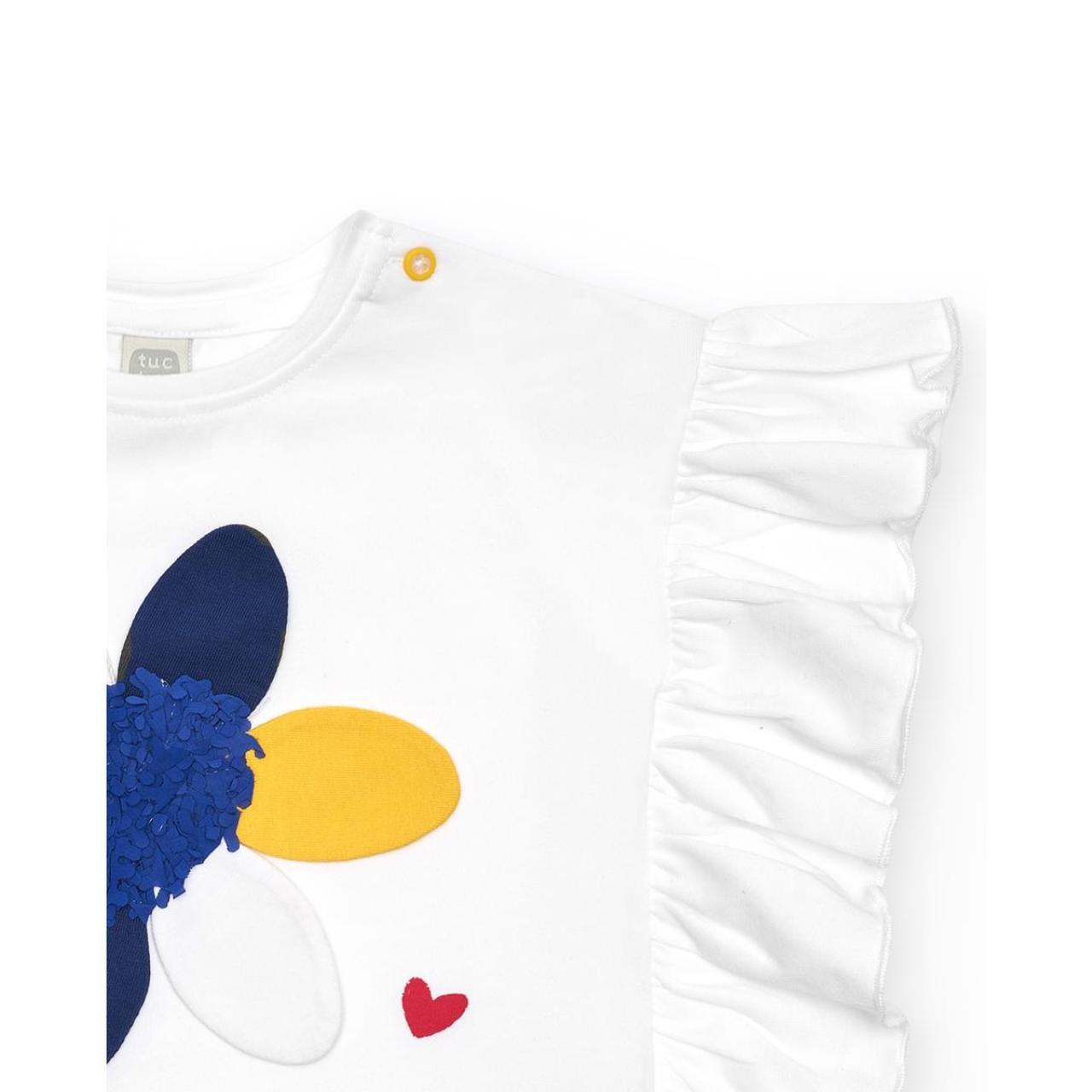 Μπλούζα μακό κορίτσι tuc tuc-11389598-WHITE