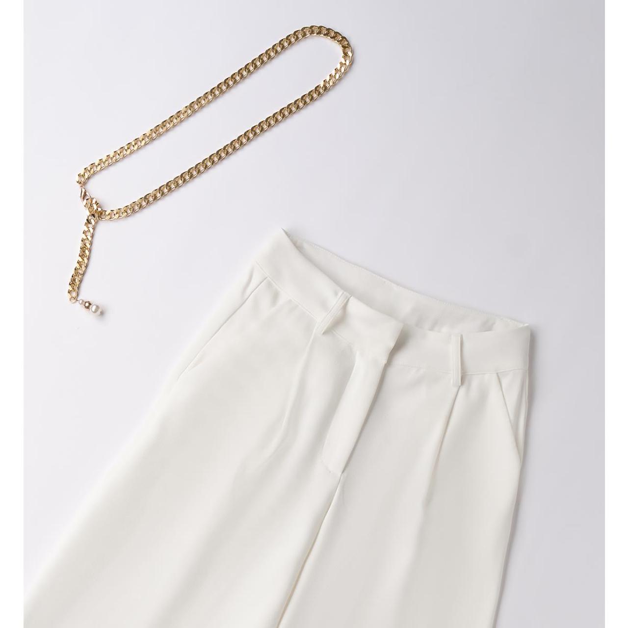 Παντελόνι υφασμάτινο κορίτσι I DO-4.B771/K1-0112-White