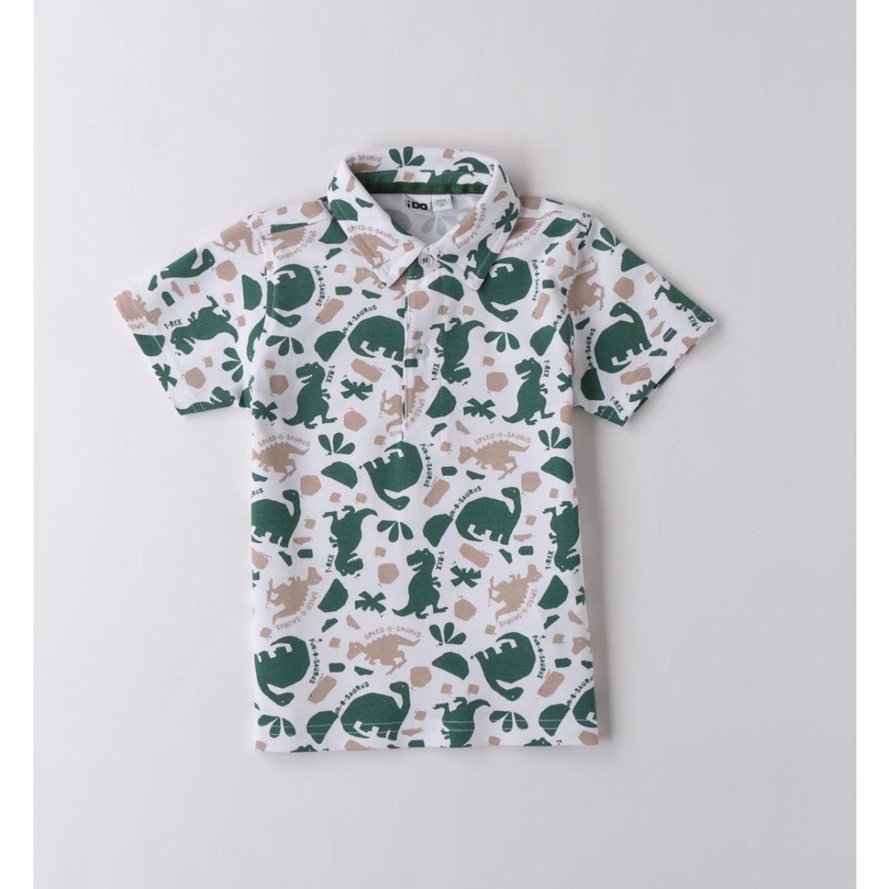 Μπλούζα πόλο αγόρι I DO-4.B453/00-6BHG-White